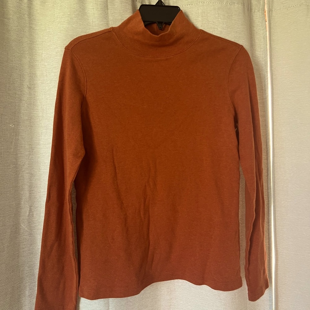 Pendleton mock turtleneck sweater.